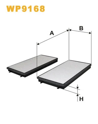 Filter, cabin air (WP9168)