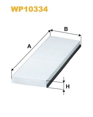 Filter, cabin air (WP10334)
