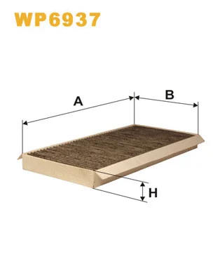 Filter, cabin air (WP6937)