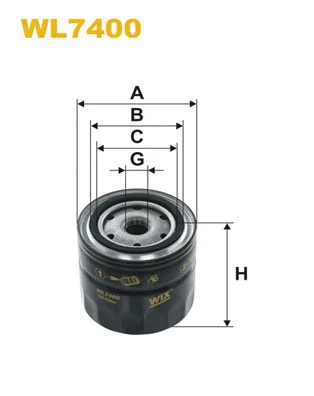 Oil Filter (WL7400)
