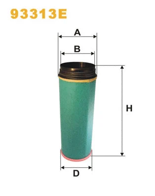 Secondary Air Filter (93313E)