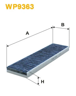 Filter, cabin air (WP9363)