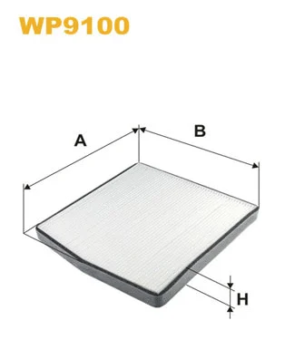 Filter, cabin air (WP9100)
