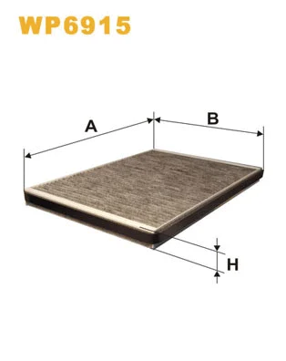 Filter, cabin air (WP6915)