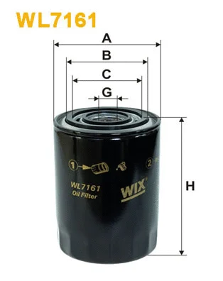 Oil Filter (WL7161)