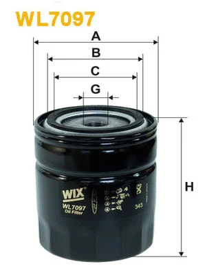 Oil Filter (WL7097)