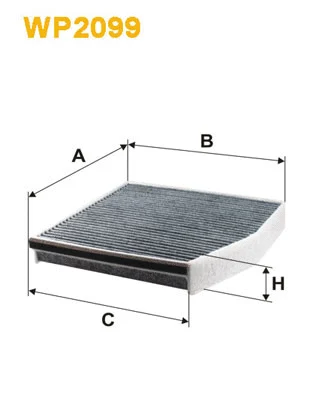 Filter, cabin air (WP2099)