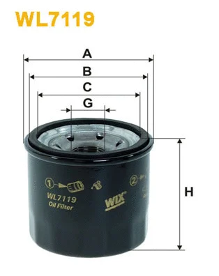 Oil Filter (WL7119)
