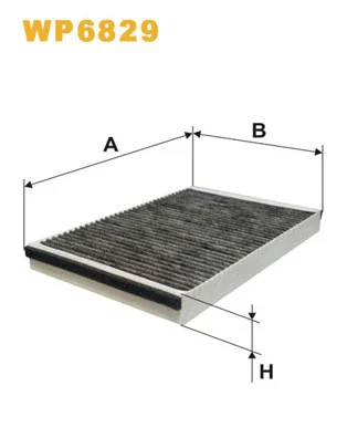 Filter, cabin air (WP6829)