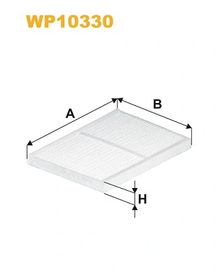 Filter, cabin air (WP10330)