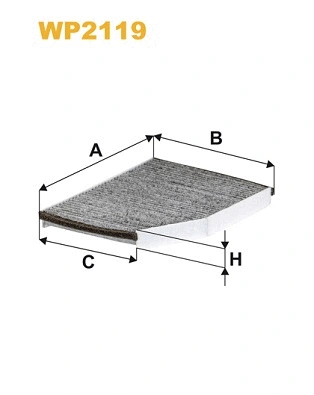 Filter, cabin air (WP2119)