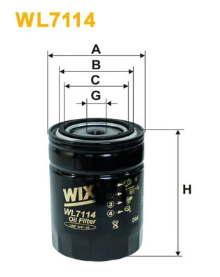Oil Filter (WL7114)