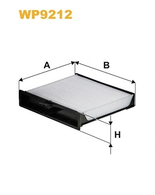 Filter, cabin air (WP9212)