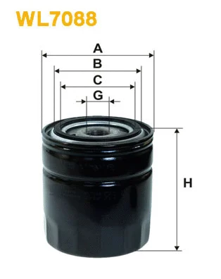 Oil Filter (WL7088)
