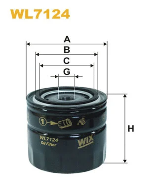 Oil Filter (WL7124)