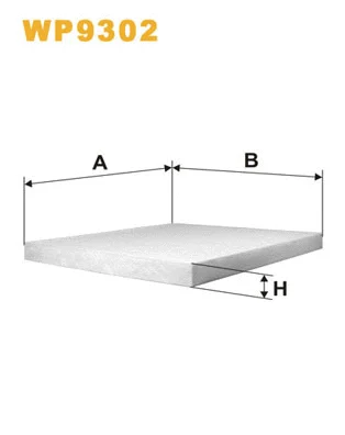 Filter, cabin air (WP9302)