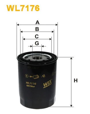 Oil Filter (WL7176)
