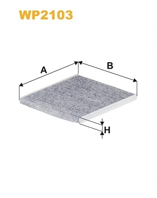 Filter, cabin air (WP2103)