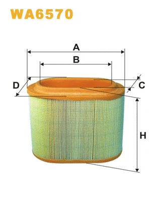 Air Filter (WA6570)