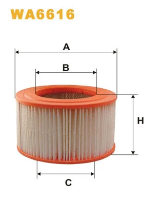 Air Filter (WA6616)