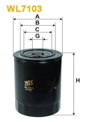 Oil Filter (WL7103)