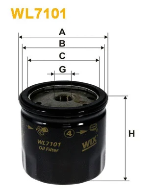 Oil Filter (WL7101)