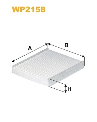 Filter, cabin air (WP2158)