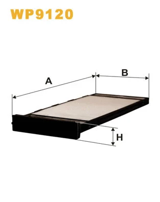 Filter, cabin air (WP9120)