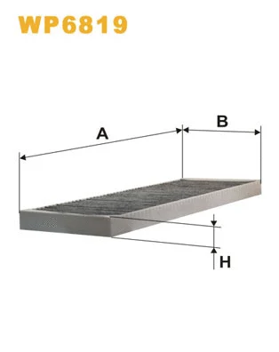 Filter, cabin air (WP6819)