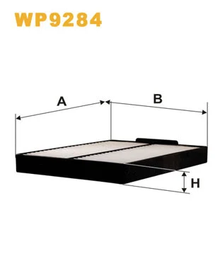 Filter, cabin air (WP9284)