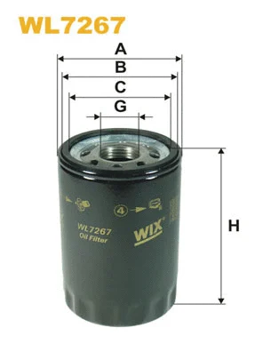 Oil Filter (WL7267)