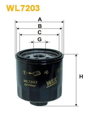 Oil Filter (WL7203)