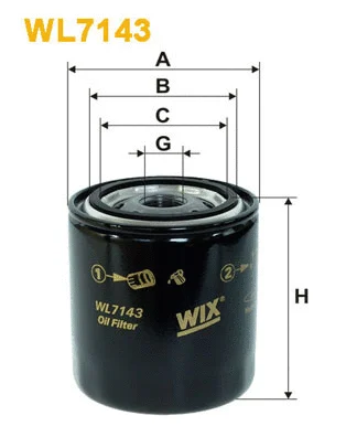 Oil Filter (WL7143)