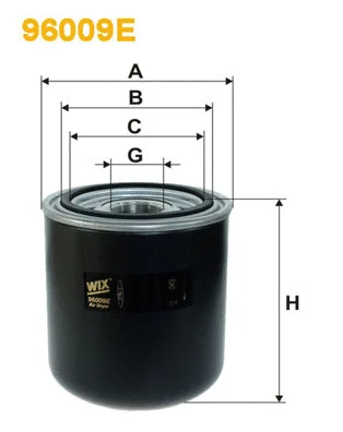 Air Dryer Cartridge, compressed-air system (96009E)