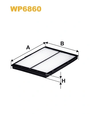Filter, cabin air (WP6860)
