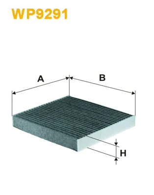 Filter, cabin air (WP9291)