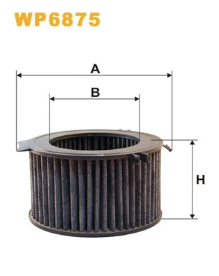 Filter, cabin air (WP6875)