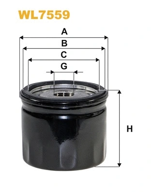 Oil Filter (WL7559)