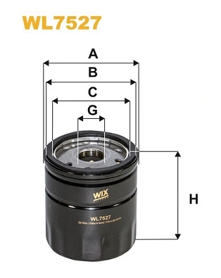Oil Filter (WL7527)