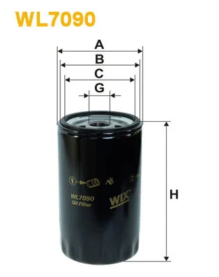 Oil Filter (WL7090)