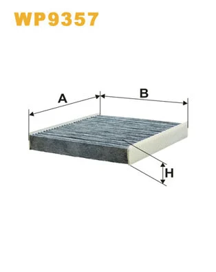 Filter, cabin air (WP9357)