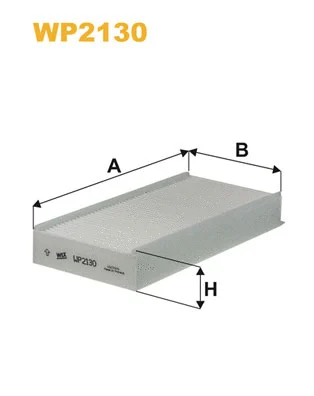 Filter, cabin air (WP2130)