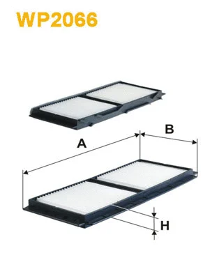 Filter, cabin air (WP2066)