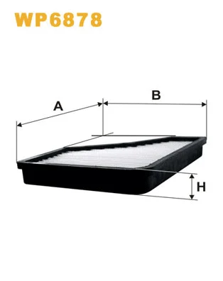 Filter, cabin air (WP6878)