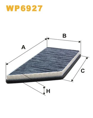 Filter, cabin air (WP6927)
