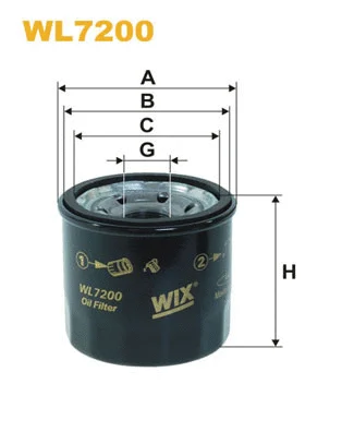 Oil Filter (WL7200)