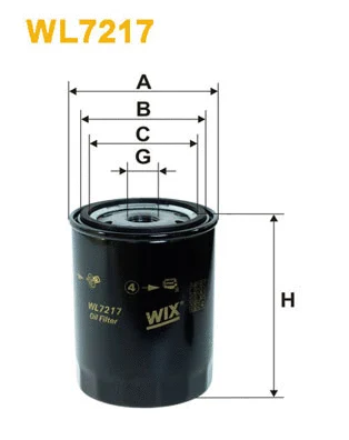 Oil Filter (WL7217)