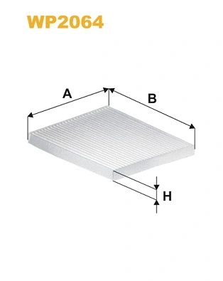 Filter, cabin air (WP2064)