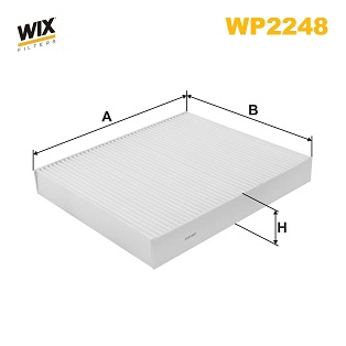 Filter, cabin air (WP2248)