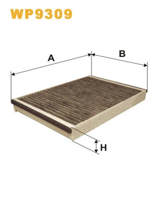 Filter, cabin air (WP9309)